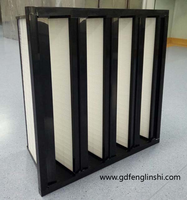 大風量組合式高效過濾器具有過濾面積大，阻力低，使用壽命長特點