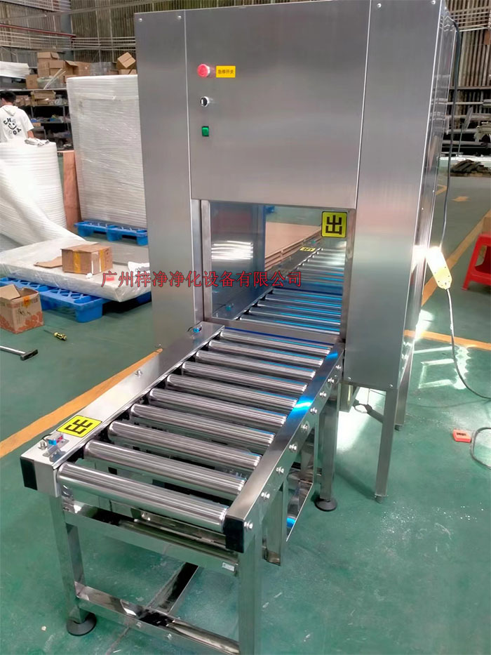 運輸帶傳遞窗可按用戶大小尺寸及要求設計定作。