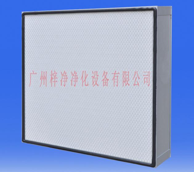 ZJ-FFU-610型標(biāo)準FFU配套610*160*69無隔板高效過濾器圖片